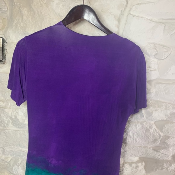 PIAZZA SEMPIONE Watercolor Dress EUC - Picture 4 of 5